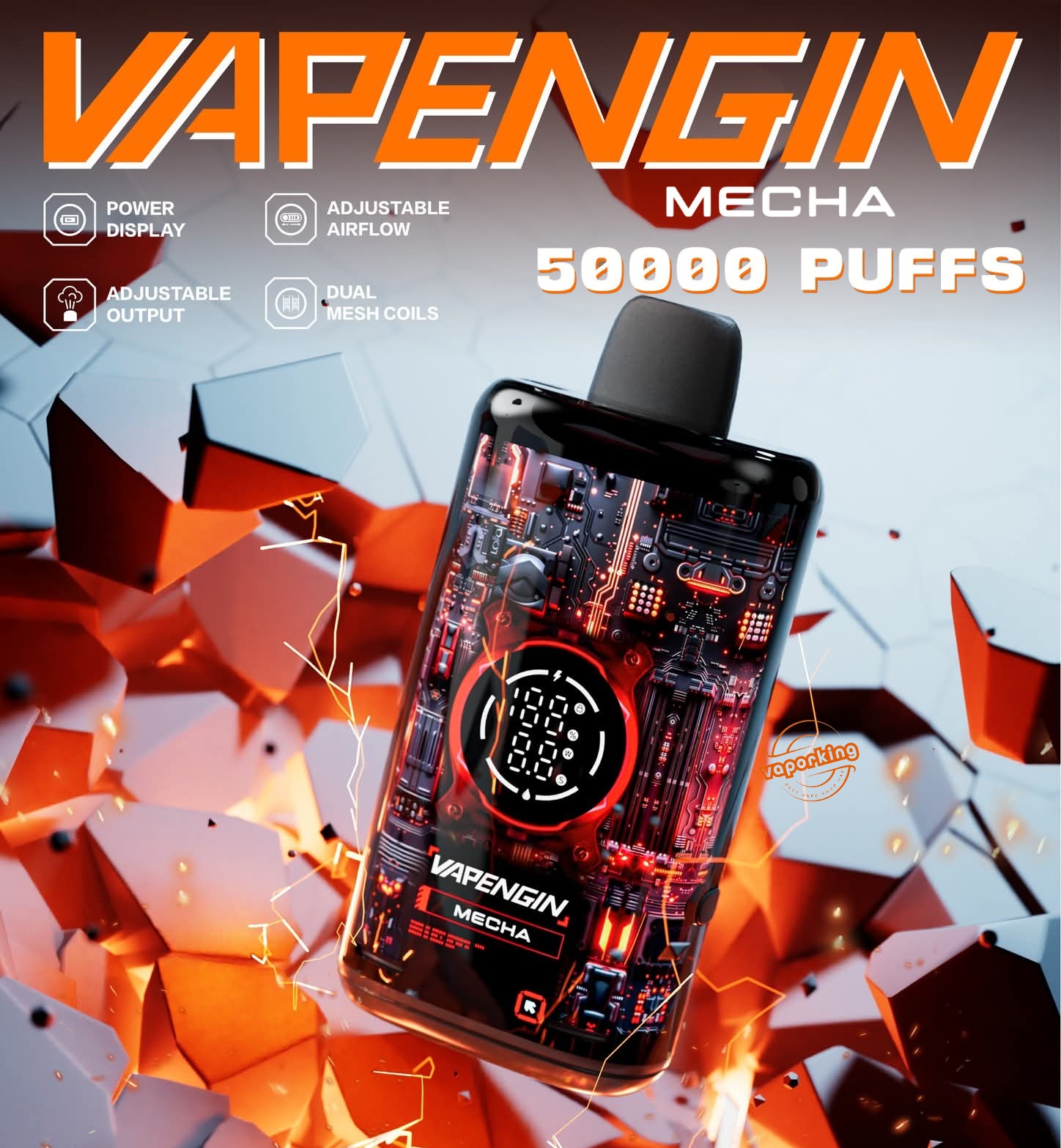 Best Buy VAPENGIN Meacha 50000 Puffs Disposable Vape In UAE VAPENGIN Meacha 50000 Puffs