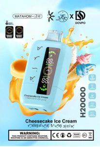 Dovpo 20000 Puffs Disposable Vape Cheesecake Ice Cream