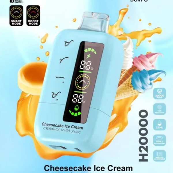 Dovpo 20000 Puffs Disposable Vape Cheesecake Ice Cream