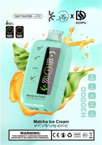 Dovpo 20000 Puffs Disposable Vape Matcha Ice Cream