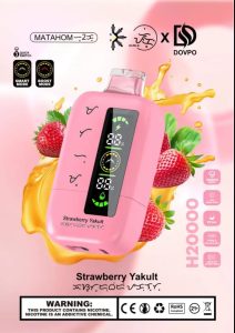 Dovpo 20000 Puffs Disposable Vape Strawberry Yakult