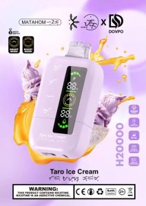 Dovpo 20000 Puffs Disposable Vape Taro Ice Cream