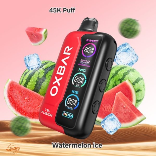 OXBAR TRI Fusion 45K Disposable- Watermelon Ice
