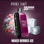 Pod Salt 35K Disposable Vape Mixed Berries Ice