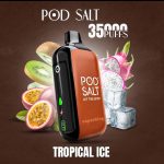 Pod Salt 35K Disposable Vape Tropical Ice