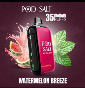 Pod Salt 35K Disposable Vape Vape Watermelon Breeze