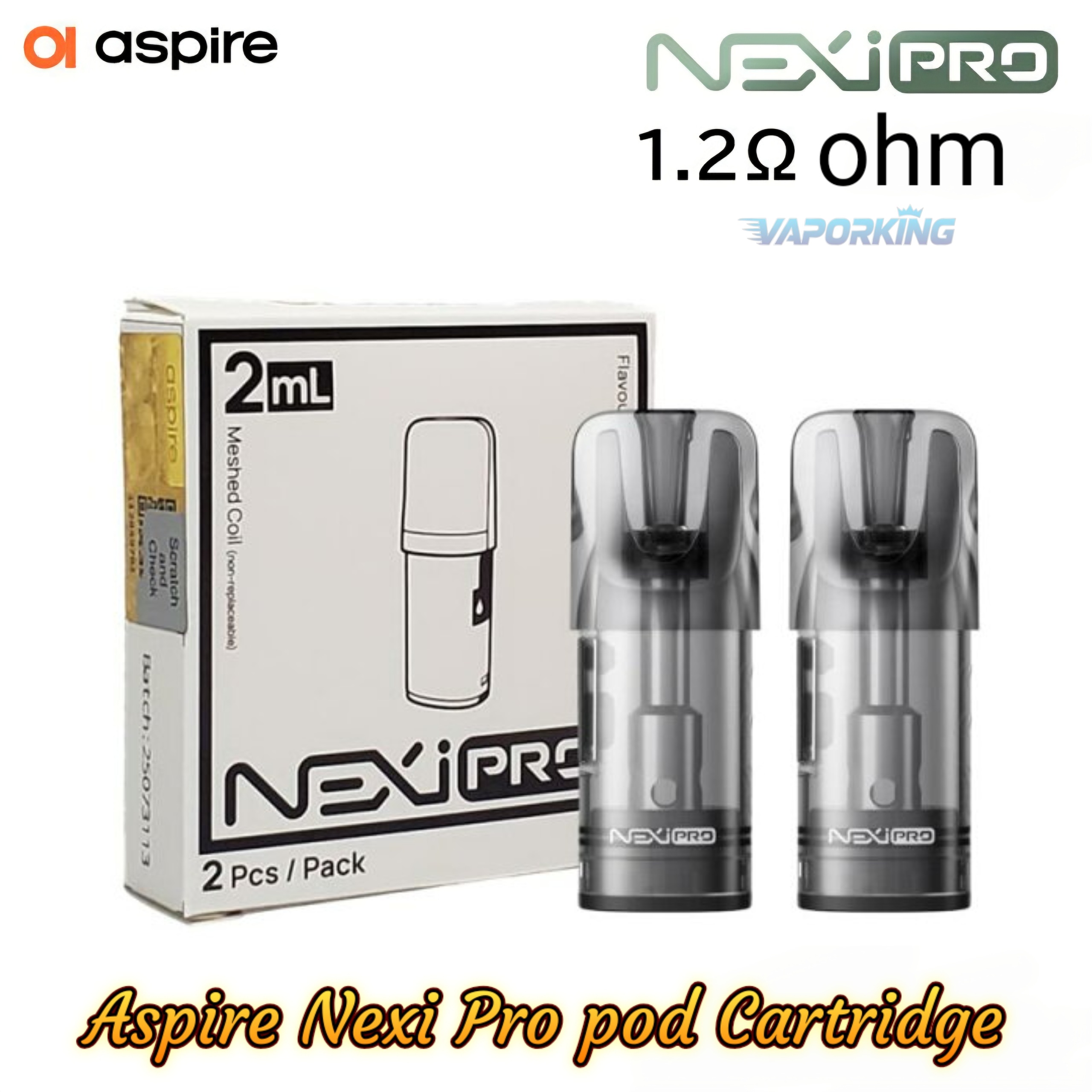 aspire nexi one replacement pod CARTRIDGE ASPIRE NEXI PRO 1.0oHm – BlackBirdVape