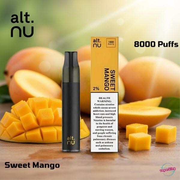 Alt Nu 8000 Puffs Disposable- Sweet Mango