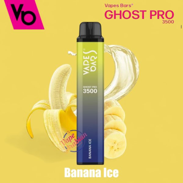 Ghost Pro 3500 Puffs- Banana Ice