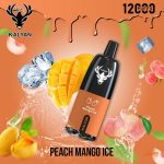KALYAN Pro 12000 Puffs Disposable- Peach Mango Ice
