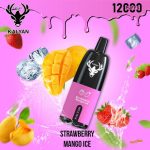 KALYAN Pro 12000 Puffs Disposable- Strawberry Mango Ice