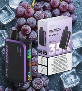 Smooth Allo 35000 Puffs Disposable- Grape Ice