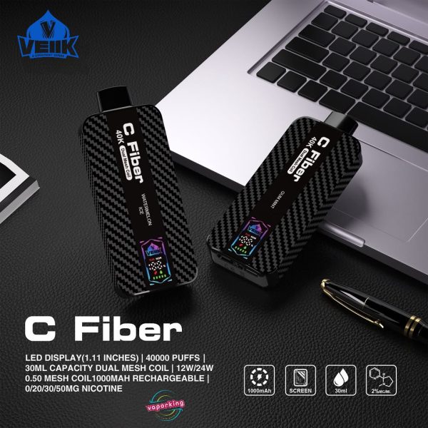 VEIIK C Fiber 40000 Puffs