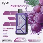 ZGAR Sorna 50000 Puffs Disposable- Grape Ice