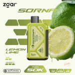 ZGAR Sorna 50000 Puffs Disposable- Lemon Lime