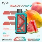 ZGAR Sorna 50000 Puffs Disposable- Peach Mango Watermelon