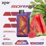 ZGAR Sorna 50000 Puffs Disposable- Raspberry Watermelon