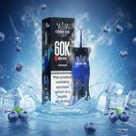Al Fakher E Hose X 60000 Puffs- Ice Blue