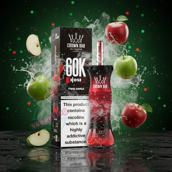 Al Fakher E Hose X 60000 Puffs- Two Apple