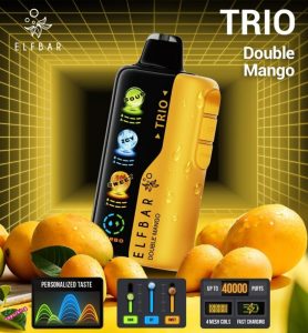 ELF BAR Trio 40000 Puffs Disposable- Double Mango