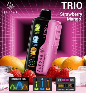 ELF BAR Trio 40000 Puffs Disposable- Strawberry Mango