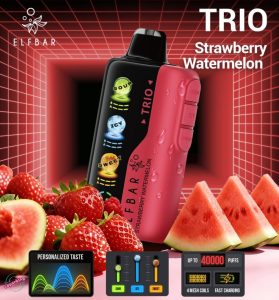 ELF BAR Trio 40000 Puffs Disposable- Strawberry Watermelon