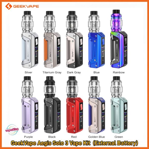 Geekvape Aegis Solo 3 Vape Kit 100W