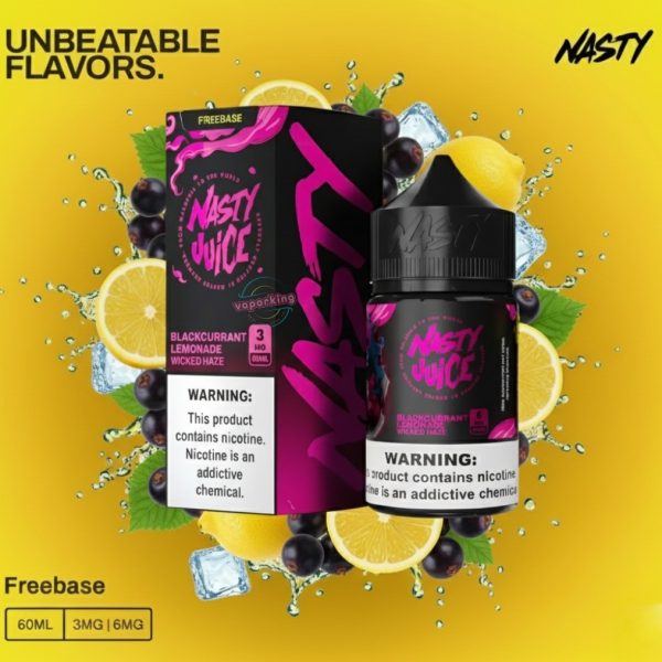 NASTY Juice 60ML- Blackcurrant Lemonade