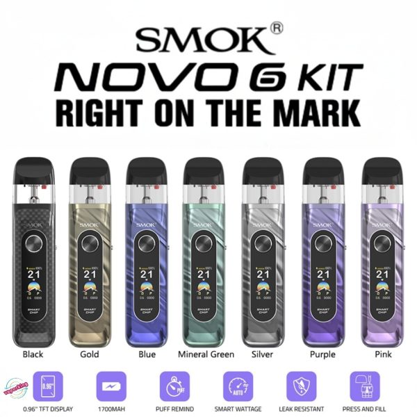 SMOK Novo 6 Pod Kit 40W