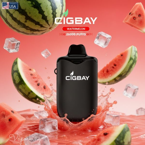 Cigbay 26000 Puffs Disposable Vape- Watermelon