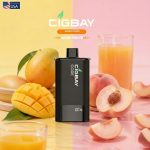 Cigbay Core 30000 Puffs Prefilled Pod- Mango Peach