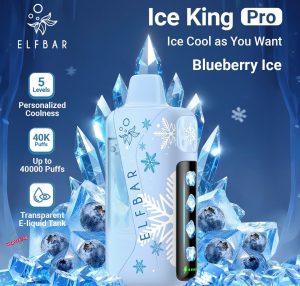 ELFBAR Ice King Pro 40000 Puffs- Blueberry Ice