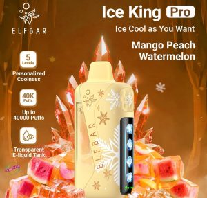 ELFBAR Ice King Pro 40000 Puffs- Mango Peach Watermelon