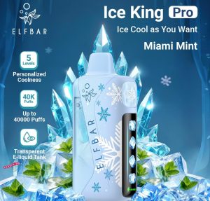 ELFBAR Ice King Pro 40000 Puffs- Miami Mint