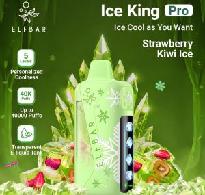 ELFBAR Ice King Pro 40000 Puffs- Strawberry Kiwi Ice