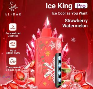 ELFBAR Ice King Pro 40000 Puffs- Strawberry Watermelon