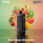 Fummo Nova 50000 Puffs Disposable- Peach Mango Watermelon