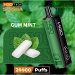 HQD Shisha 20000 Puffs Hookah Disposable- Gum Mint