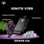 IGNITE V155 15500puffs Disposable Vape- Grape Ice
