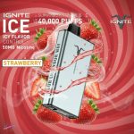 Ignite Ice 40000 Puffs Disposable- Strawberry