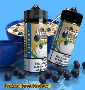 JDI 100ml Premium Vape Liquid- Breakfast Cereal Blueberry