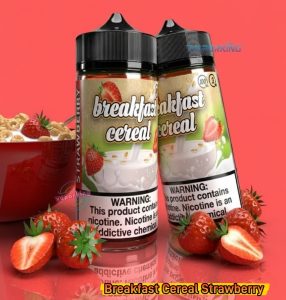 JDI 100ml Premium Vape Liquid- Breakfast Cereal Strawberry
