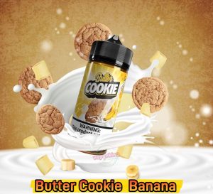 JDI 100ml Premium Vape Liquid- Butter Cookie Banana