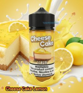 JDI 100ml Premium Vape Liquid- Cheese Cake Lemon