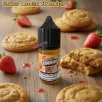 JDI Salt Nicotine 30ml- Butter Cookie Strawberry