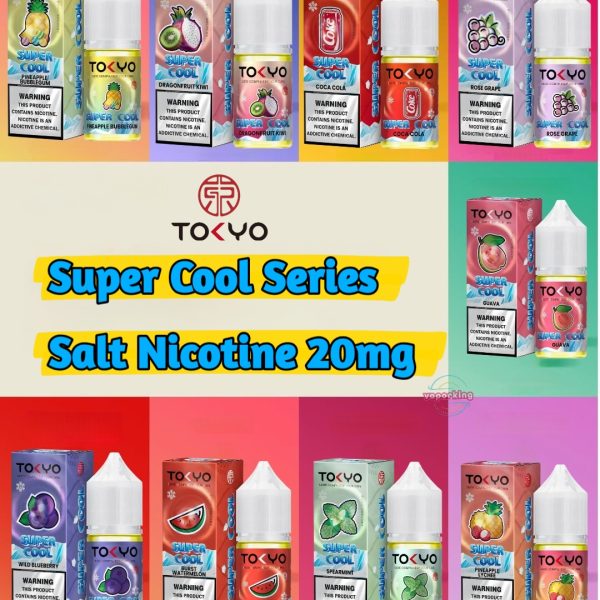 Tokyo Super Cool Saltnic 20mg 30ml