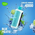 VOZOL Gear Hookah 40000 Puffs Disposable- Blue Mojito