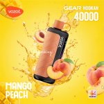 VOZOL Gear Hookah 40000 Puffs Disposable- Mango Peach