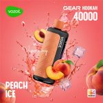 VOZOL Gear Hookah 40000 Puffs Disposable- Peach Ice