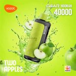 VOZOL Gear Hookah 40000 Puffs Disposable- Two Apples
